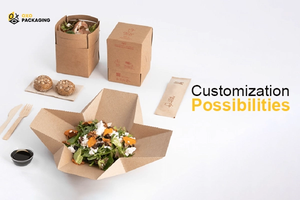 kraft for Food Packaging Customization Possibilities
